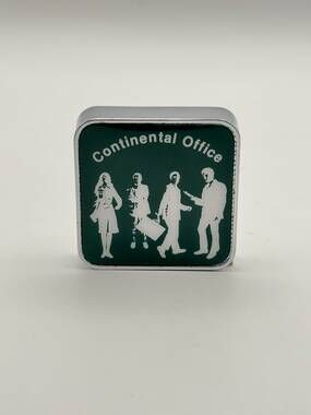 Vintage Barlow Continental Office 6 Ft Pocket Tape Measure Advertising
